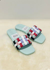 Woven Strap Slides