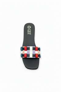 Woven Strap Slides