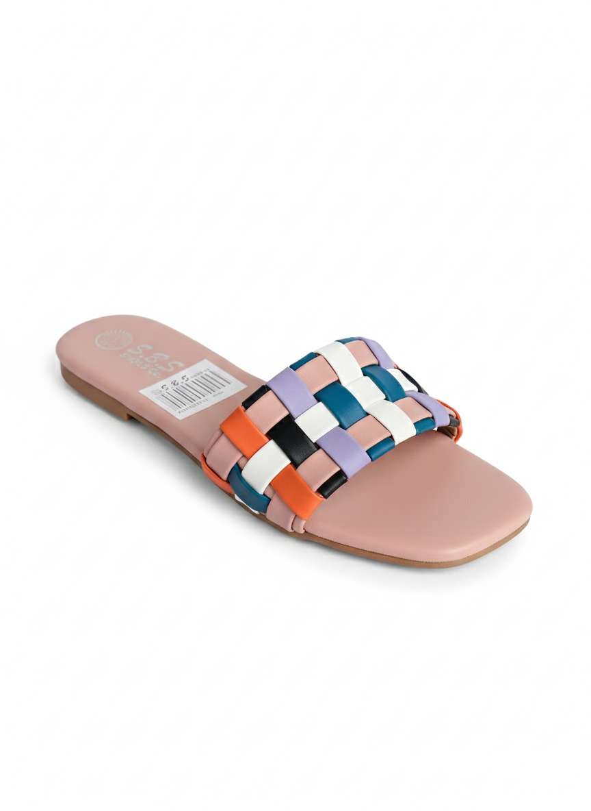 Woven Strap Slides